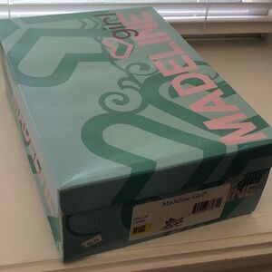 Madeline Girl- gallup camel open toe, lace-up sandals